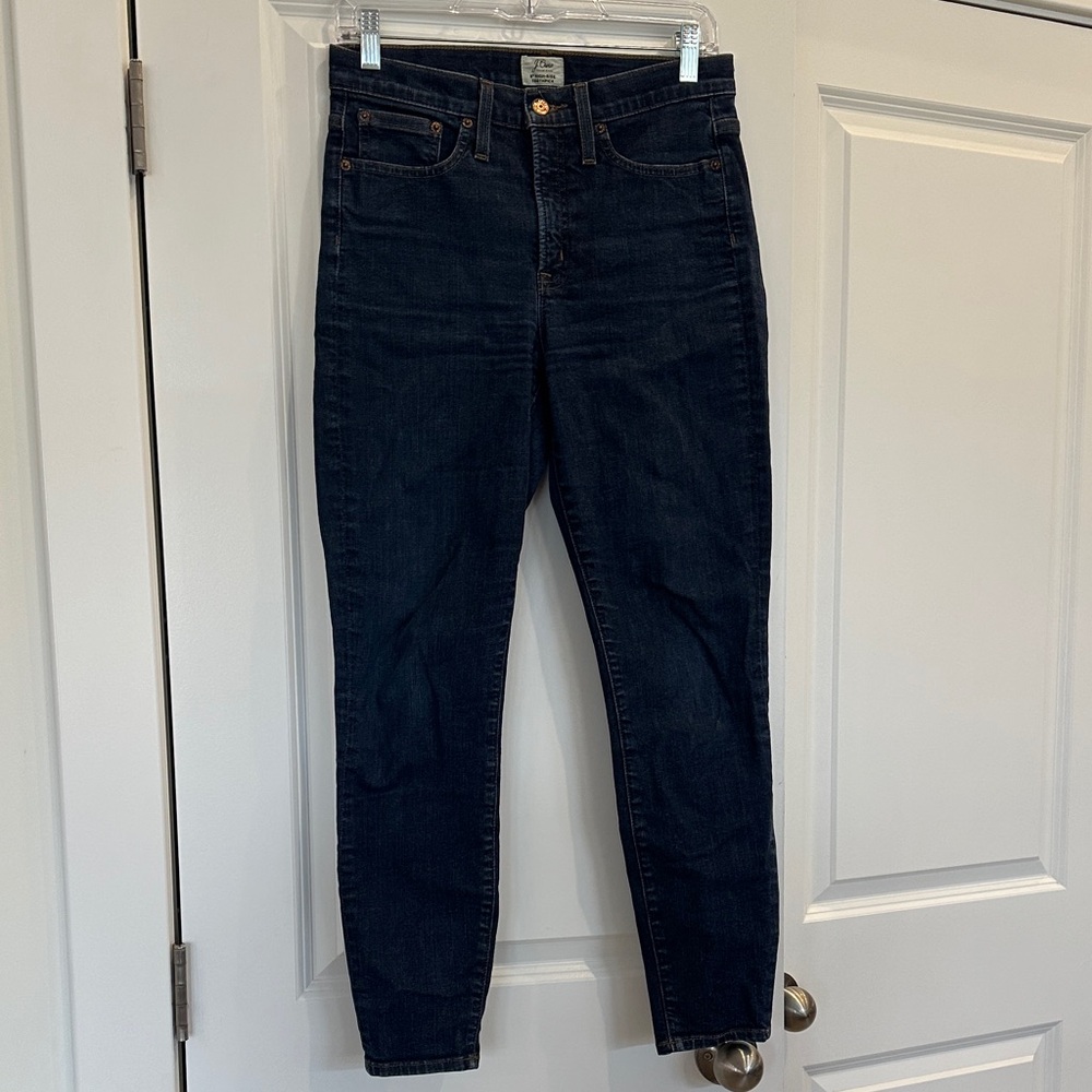 J. Crew High Rise Dark Indigo Women's Jeans